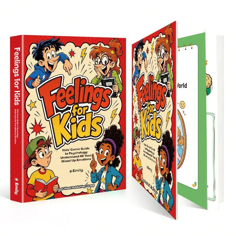 Feelings for Kids: Kids' Comic Guide to Psychology